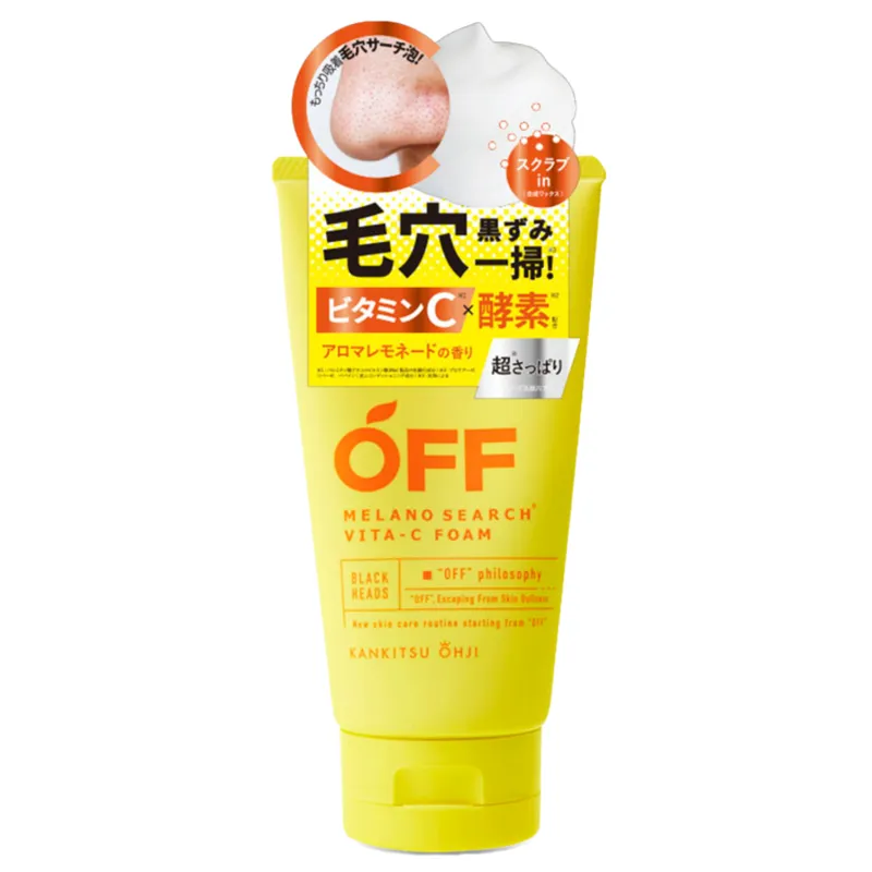 Kankitsu Ohji OFF Melano Search Vita C Foam 120 ml