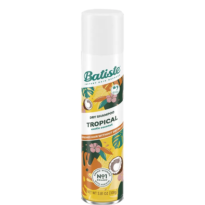 Batiste Tropical Dry Shampoo 200 ml