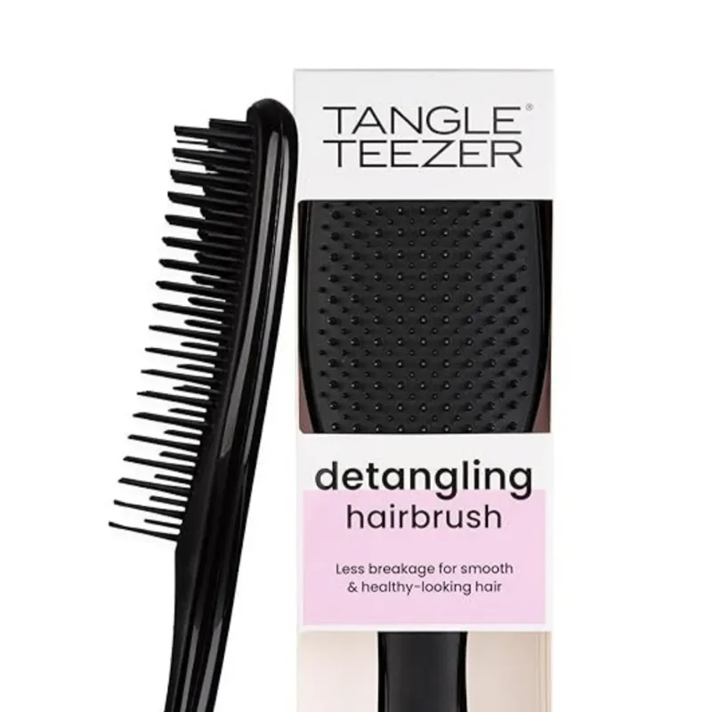 Tangle Teezer The Ultimate Detangler Black Eletriklenme Önleyici Saç Fırçası-Tarak - Düz ve Kıvırcık Saçlar
