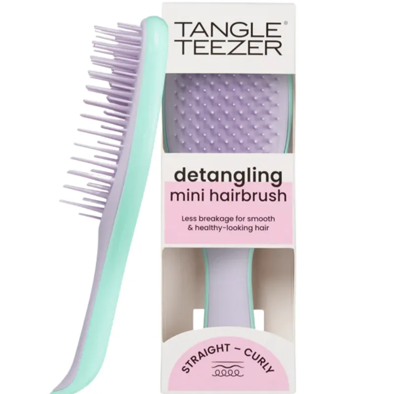 Tangle Teezer The Ultimate Detangler Mint ve Lilac Eletriklenme Önleyici Mini Boy Tarak - Düz ve Kıvırcık Saçlar