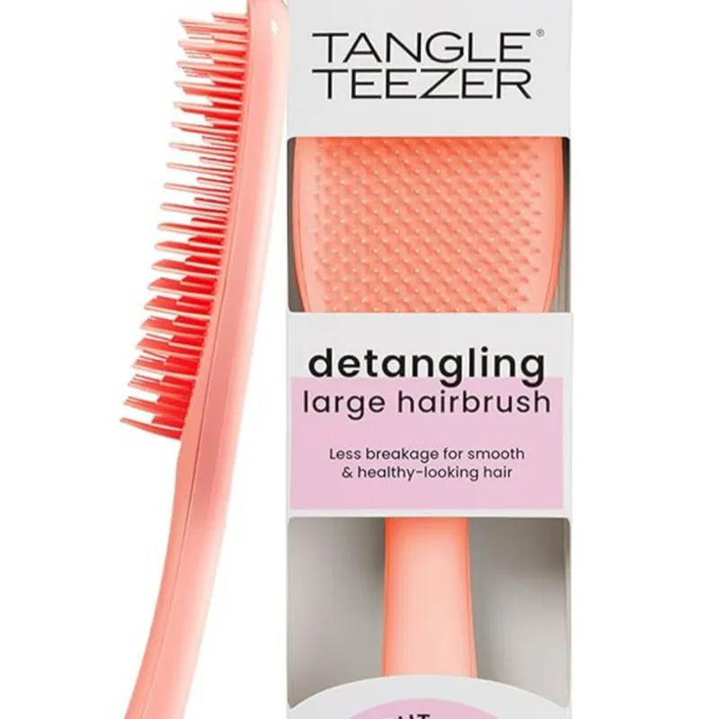 Tangle Teezer The Ultimate Detangler Large Peach Eletriklenme Önleyici Saç Fırçası-Tarak - Düz ve Kıvırcık Saçlar