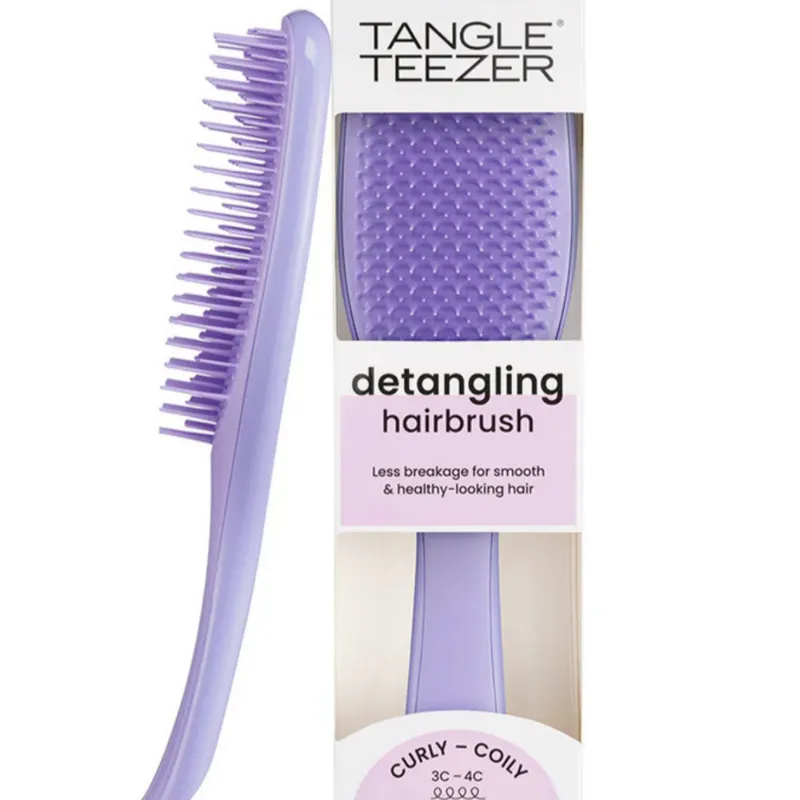Tangle Teezer The Ultimate Detangler Naturally Curly Eletriklenme Önleyici Saç Fırçası-Tarak - Dalgalı Saçlar