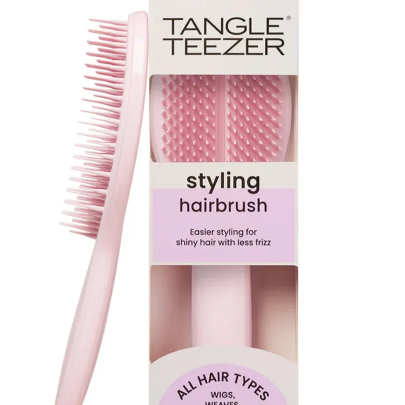 Tangle Teezer The Ultimate Styler Millenial Pink Tüm Saç Tipleri için Kuru Şekillendirme ve Hacim Etkili Tarak