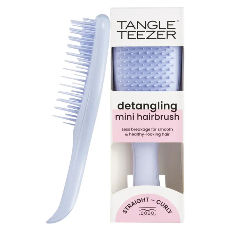 Tangle Teezer The Ultimate Detangler Digital Lavender Eletriklenme Önleyici Mini Boy Tarak - Düz - Kıvırcık Saçlar