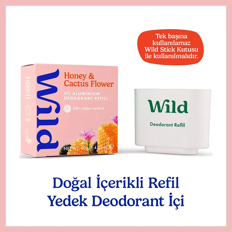 Wild Honey-Cactus Flower Deodorant Refill 40 g