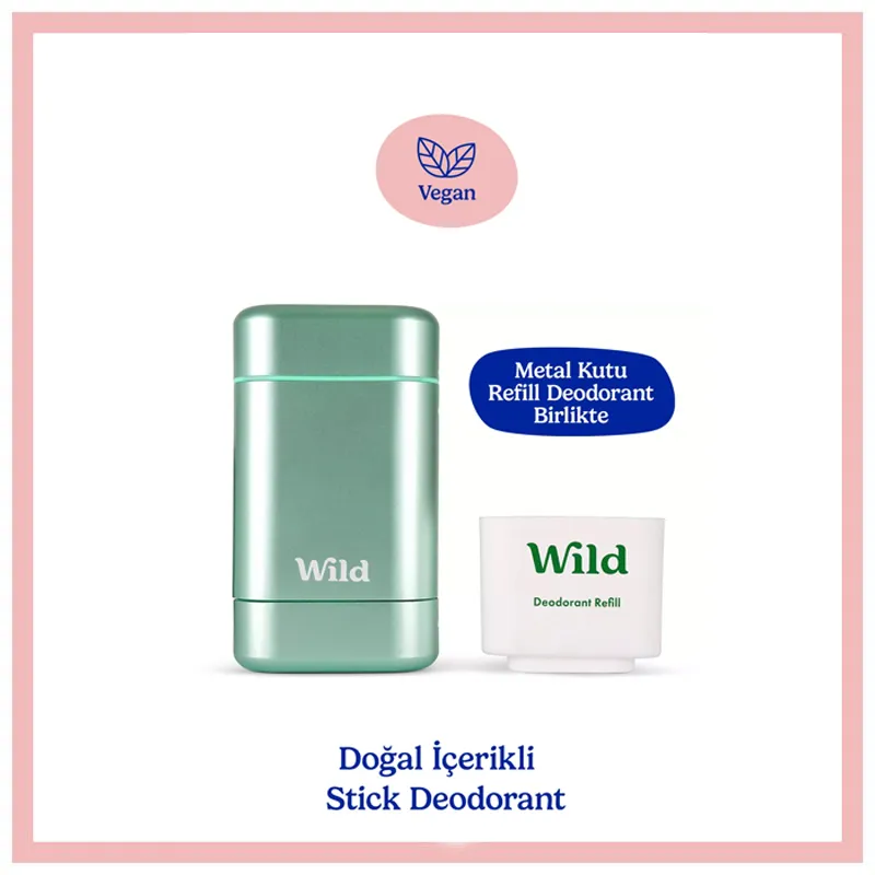 Wild Fresh Cotton-Sea Salt Refillable Deodorant 40 g