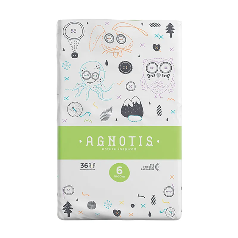 Agnotis Baby Bebek Bezi No6 - 36'lı Paket