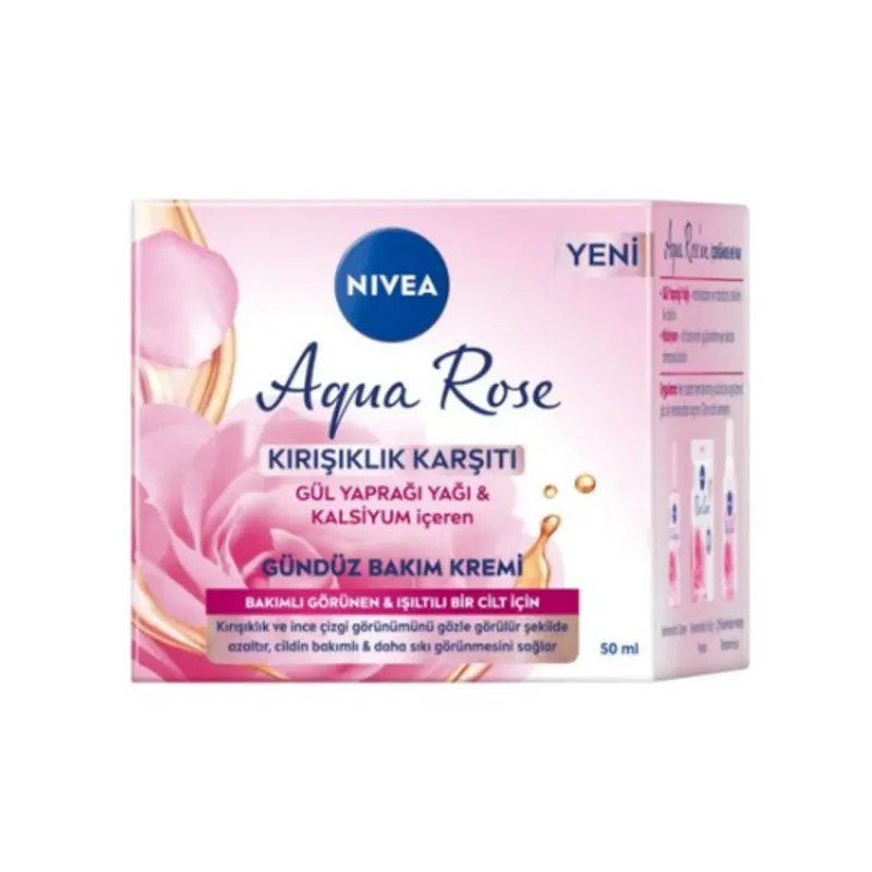 Nivea Aqua Rose Kırışıklık Karşıtı Gündüz Bakım Kremi 50 ml
