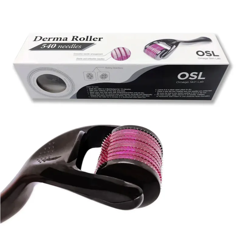 OSL Omega Skin Lab Dermaroller Titanyum 540 İğneli Roller