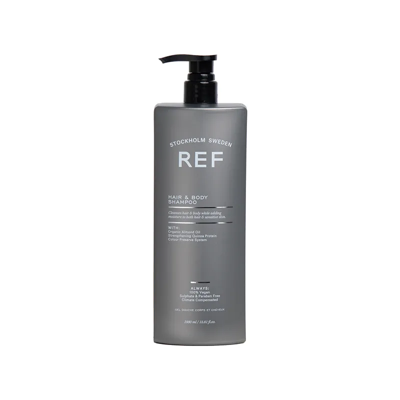 REF Hair Body Nemlendirici Saç ve Vücut Şampuanı 1000 ml