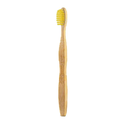 Humble Brush Doğal Yumuşak Çocuklar için Diş Fırçası - Sarı