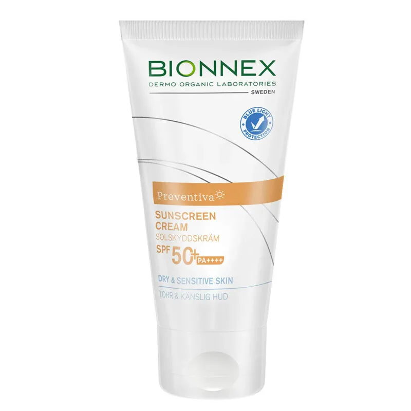 Bionnex Preventiva Güneş Koruyucu Krem Spf50+ Kuru ve Hassas Ciltler 50 ml