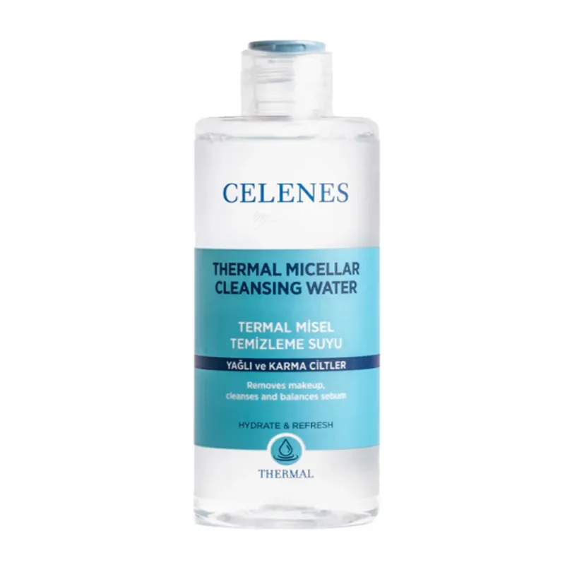 Celenes By Sweden Thermal Misel Temizleme Suyu 400 ml - Yağlı ve Karma Cilt