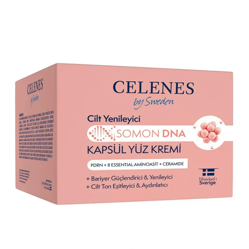 Celenes By Sweden Somon DNA Kapsül Yüz Kremi 50 ml