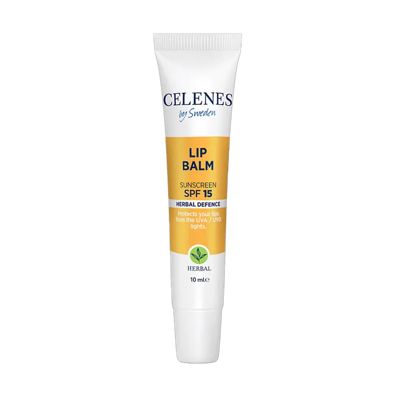 Celenes By Sweden Herbal Yoğun Nemlendirici SPF15+ Lip Balm 10 ml