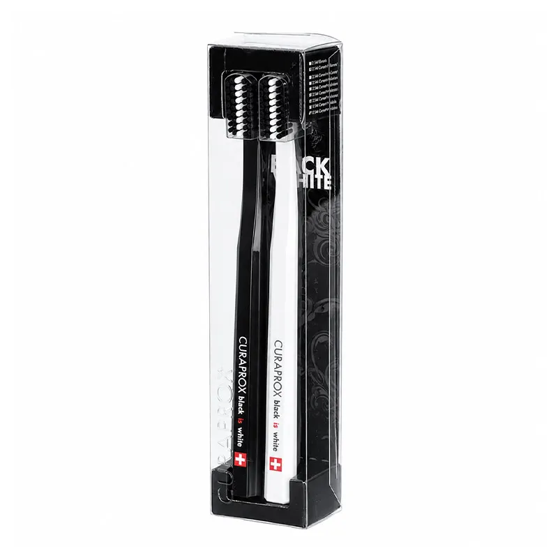 Curaprox Black is White 2'li Diş Fırçası