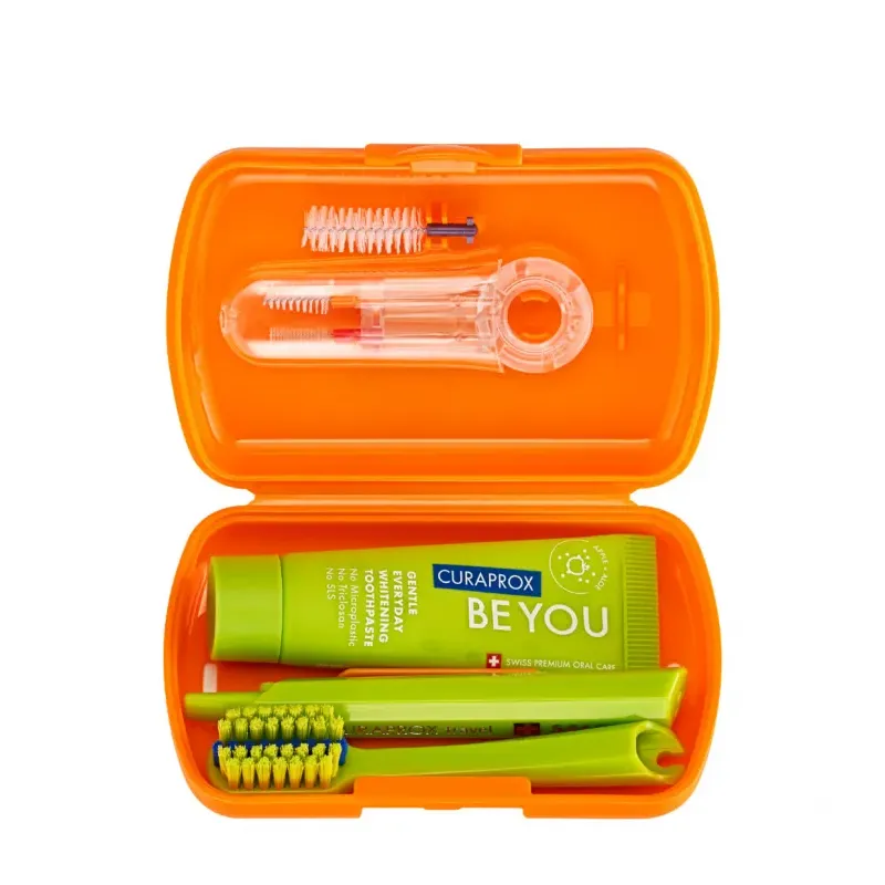 Curaprox Travel Ortho Set - Turuncu