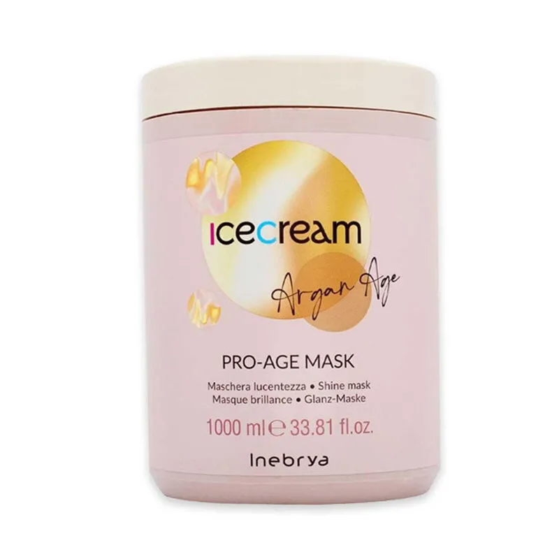 Inebrya Ice Cream Argan Age Argan Oil Shine Mask 1000 ml