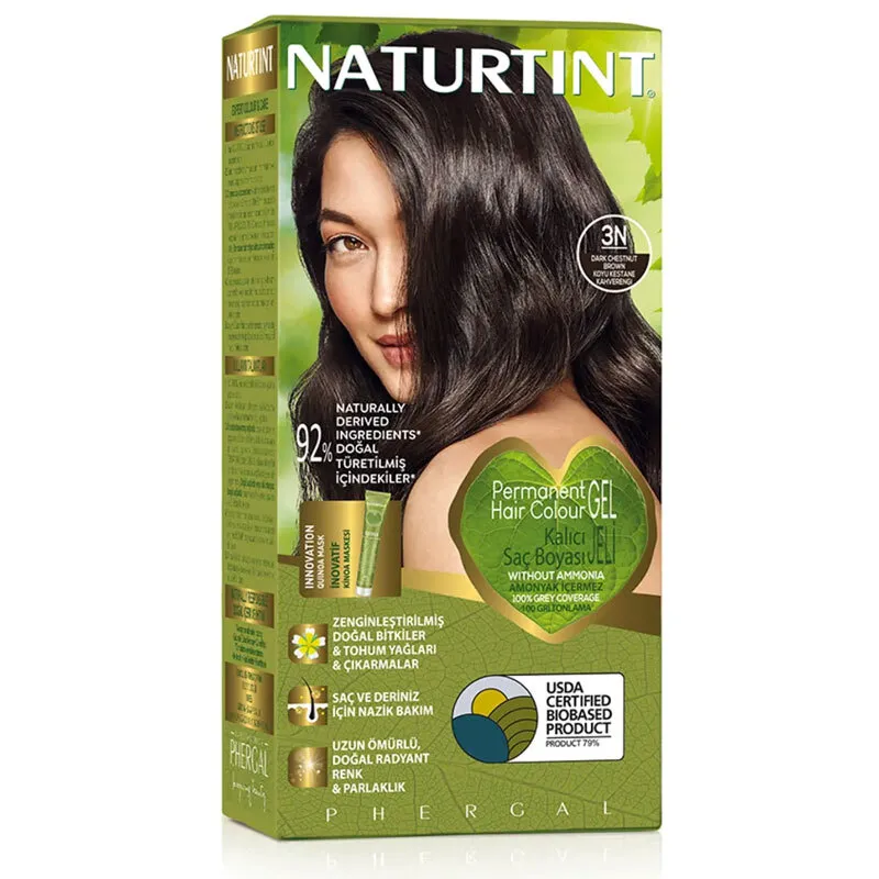 Naturtint Doğal Saç Boyası - 3N Koyu Kestane