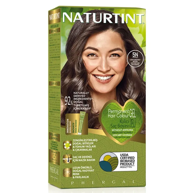 Naturtint Doğal Saç Boyası - 5N Açık Kestane