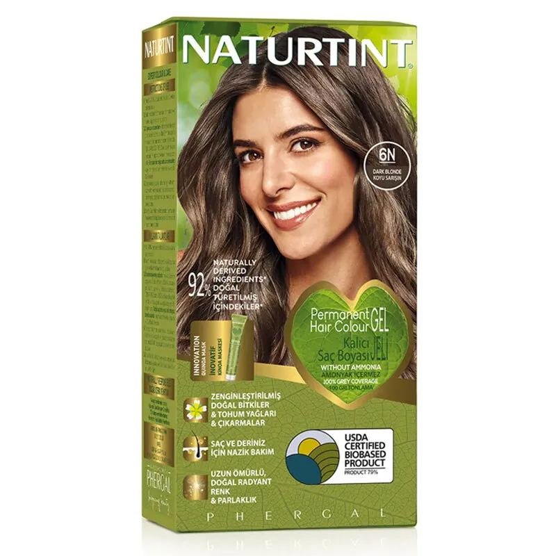 Naturtint Doğal Saç Boyası - 6N Koyu Sarı
