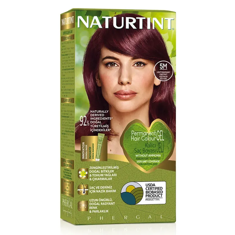 Naturtint Doğal Saç Boyası - 5M Açık Kestane Maun
