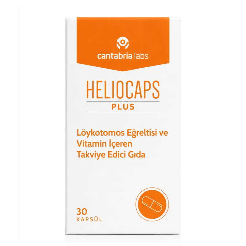 Heliocaps Plus Kapsül Takviye Edici Gıda 30 Kapsül