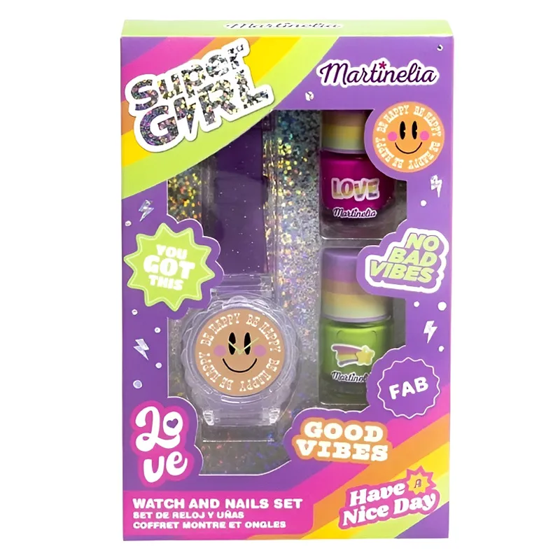Martinelia Super Girl Watch And Nails Set