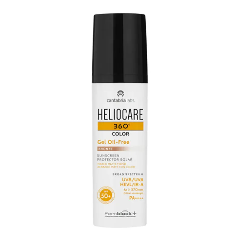 Heliocare 360 Color Gel Oil Free Spf50+ Güneş Koruyucu 50 ml - Bronze