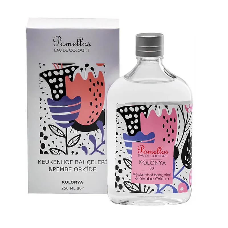 Pomellos Keukenhof Bahçeleri & Pembe Orkide Kolonya 250 ml