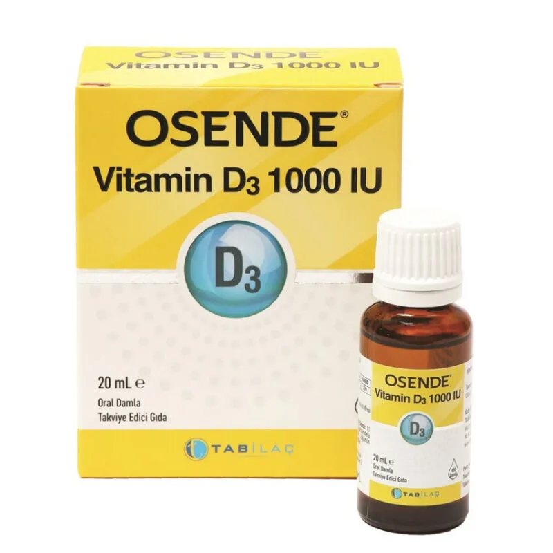 Osende Vitamin D3 Damla 1000 IU 20 ml