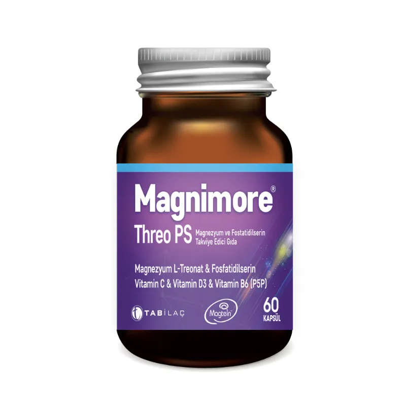 Magnimore Threo PS Takviye Edici Gıda 90 Kapsül