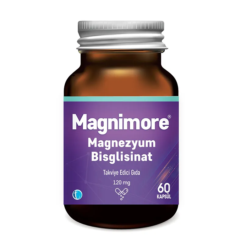 Magnimore Magnezyum Bisglisinat 60 Kapsül