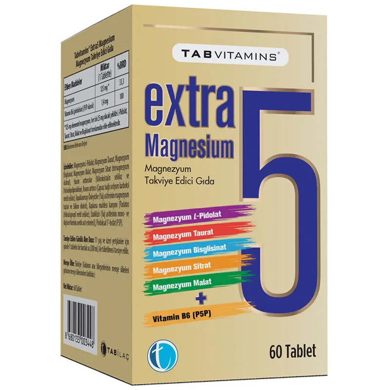 TAB Vitamins Extra Magnesium 60 Tablet