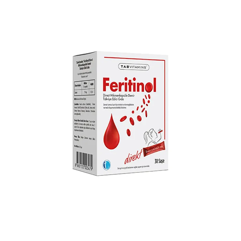 Tabvitamins Feritinol 30 Saşe