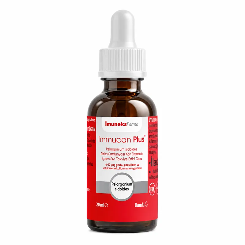 Imuneks Farma Immucan Plus Takviye Edici Gıda 20 ml