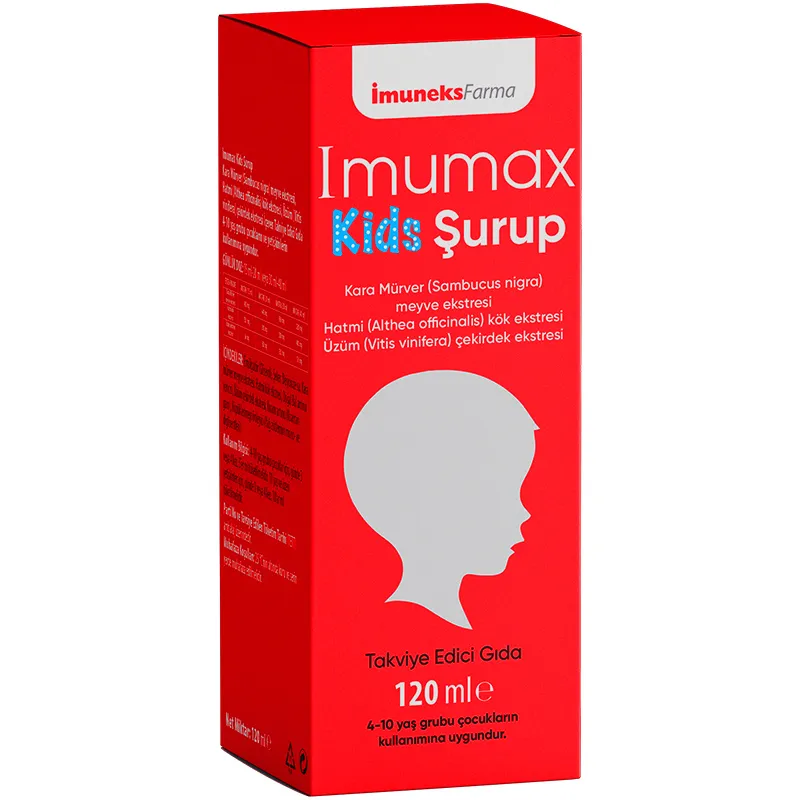 Imuneks Farma İmumax Kids Şurup 120 ml