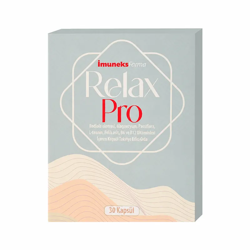 Imuneks Farma Relax Pro 30 Kapsül