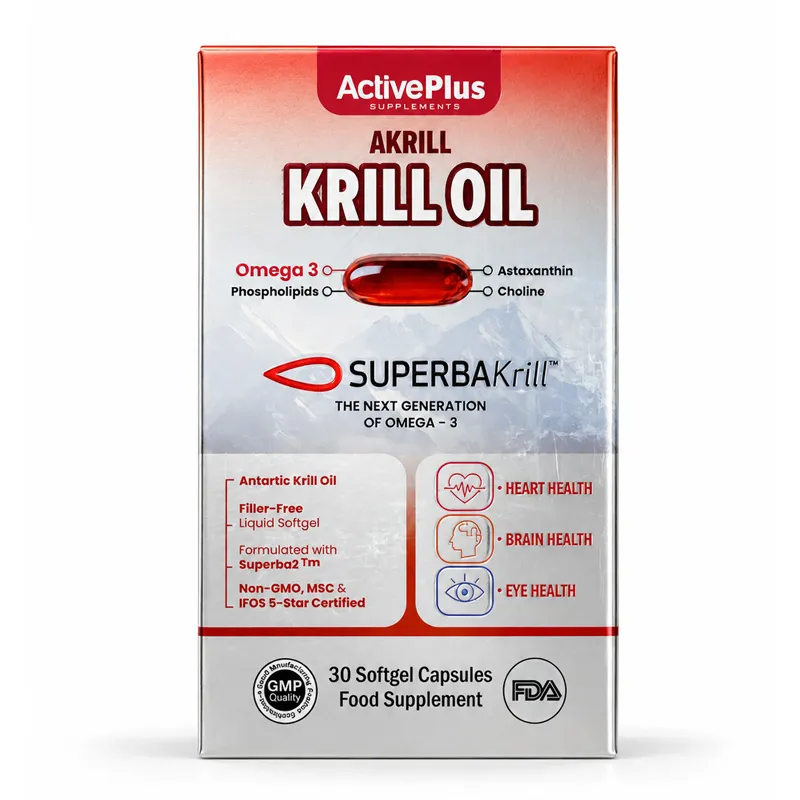 ActivePlus Akrill Krill Oil Takviye Edici Gıda 30 Yumuşak Kapsül
