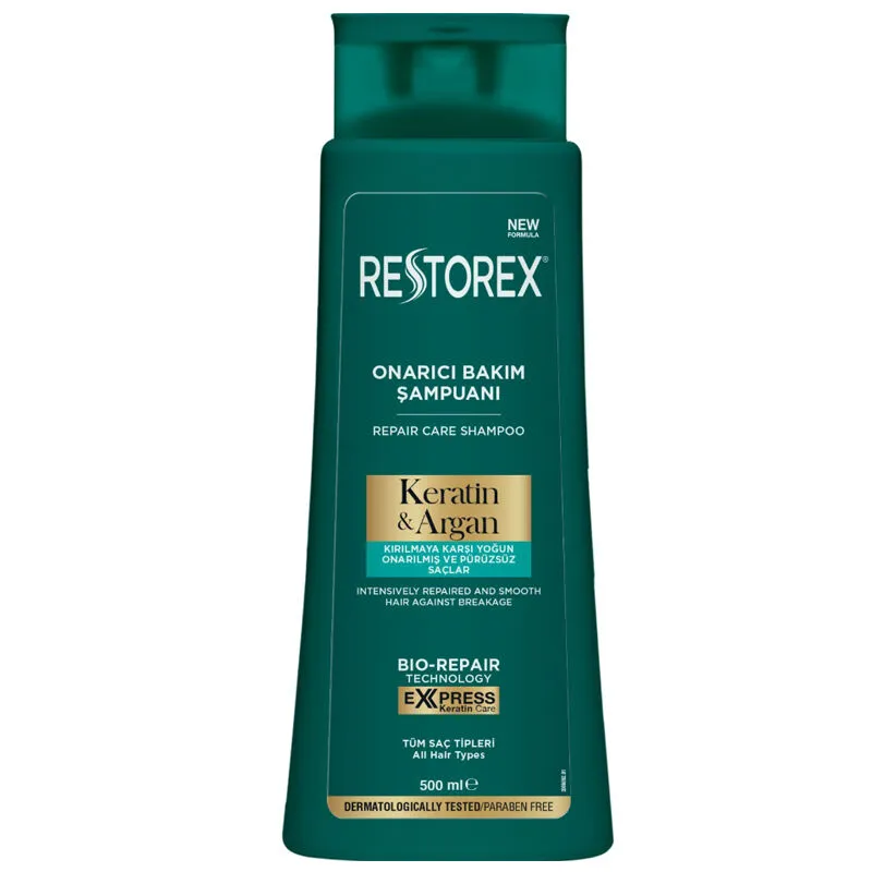 Restorex Keratin Argan Bakım Şampuanı 500 ml