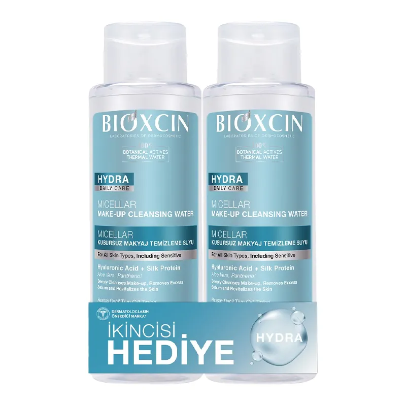 Bioxcin Hydra Micellar Kusursuz Makyaj Temizleme Suyu 500 ml 1 ALANA 1 HEDİYE