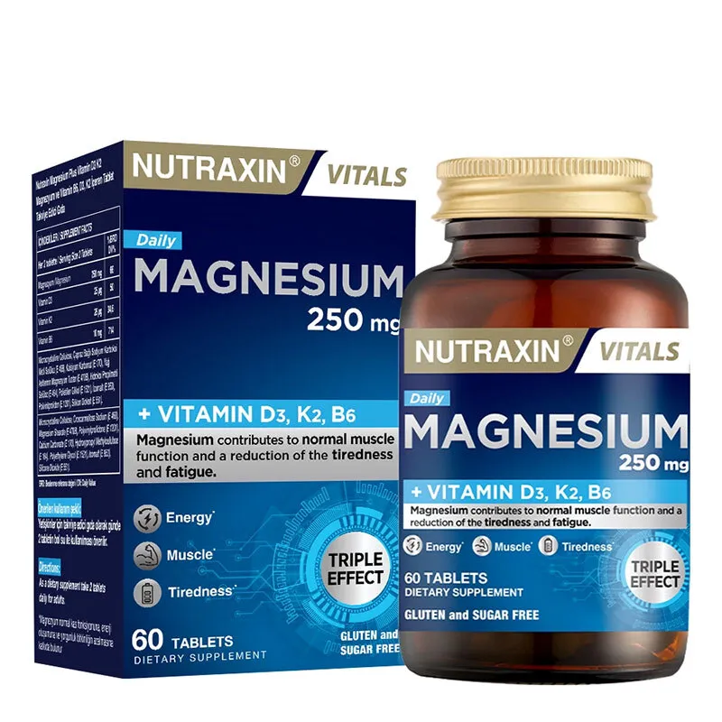Nutraxin Magnesium Daily 250 mg 60 Tablet