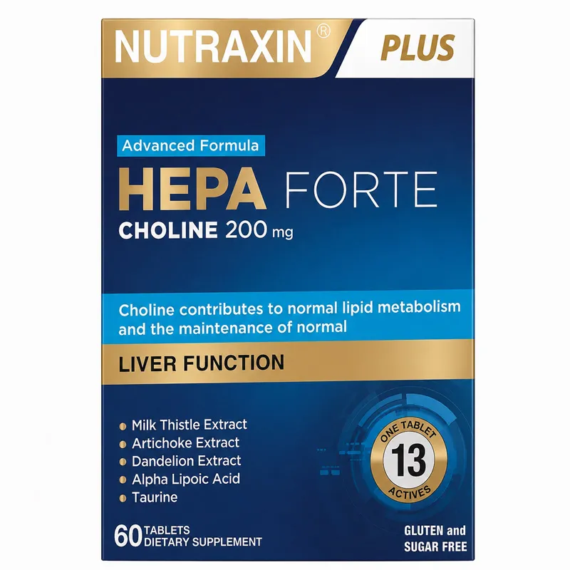 Nutraxin Hepa Forte Takviye Edici Gıda 60 Tablet