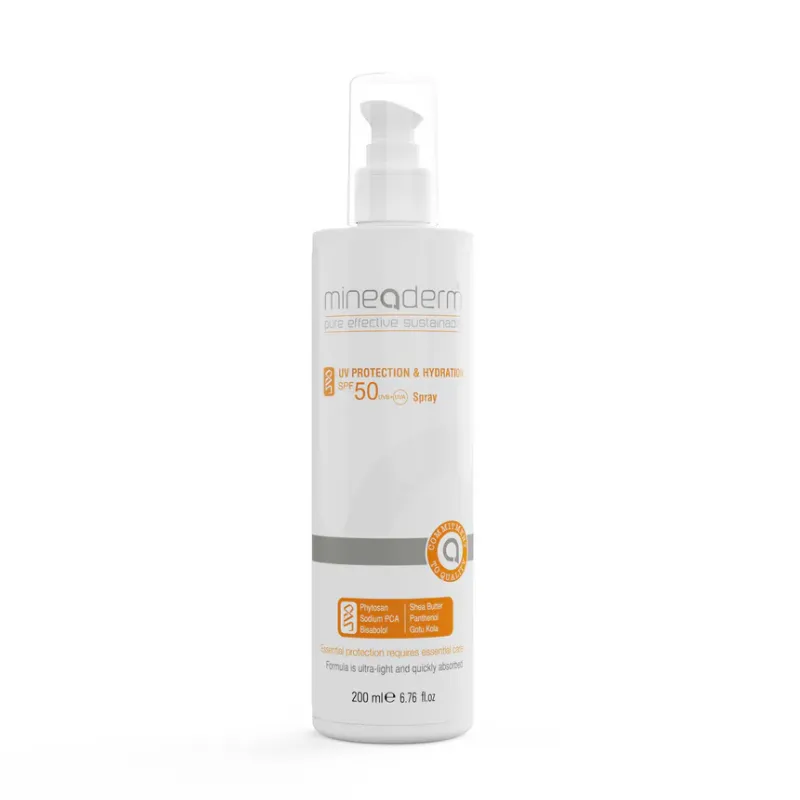 Mineaderm UV Protection Hydration SPF50+ Spray 200 ml