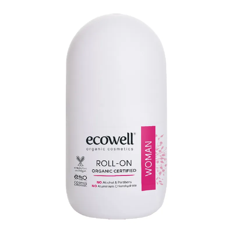 Ecowell Roll On Deodorant (Kadın) 75 ml