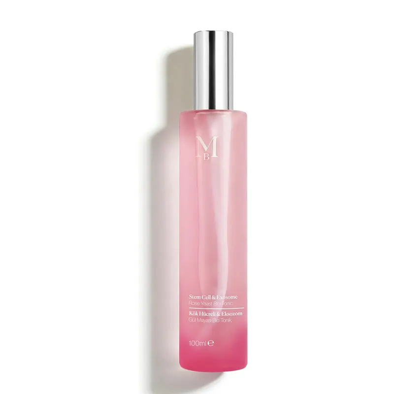 Misbahçe Sıkılaştırıcı ve Leke Karşıtı Gül Kök Hücreli Eksozom Gül Mayası Bio Tonik 100 ml