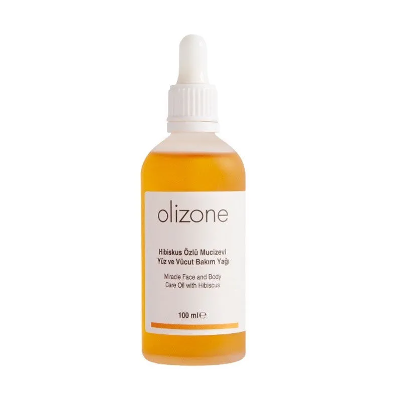 Olizone Hibiskus Özlü Mucizevi Yüz ve Vücut Bakım Yağı 100 ml