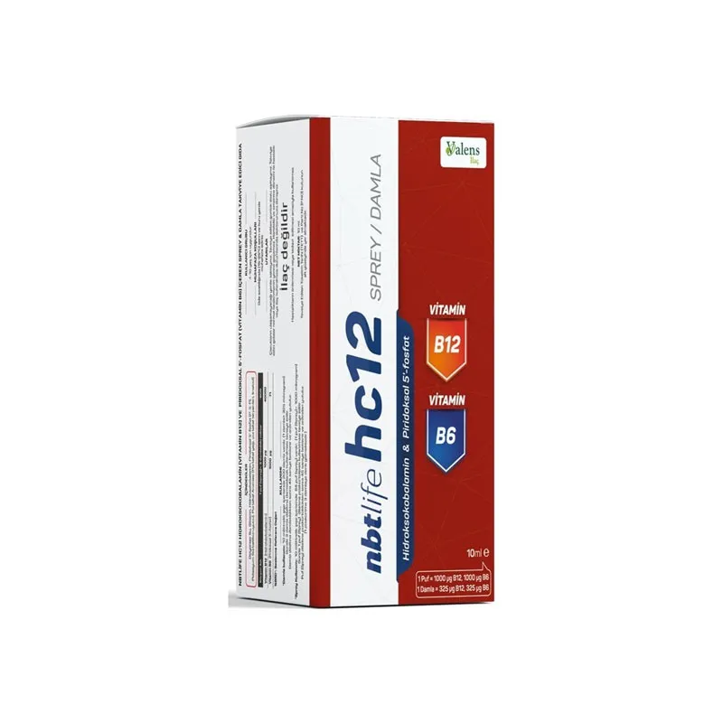 Nbt Life hc12 Takviye Edici Gıda 10 ml