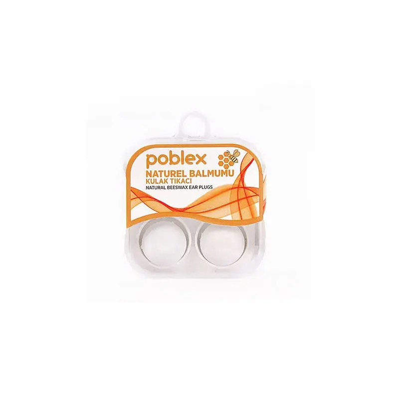 Poblex Naturel Balmumu Kulak Tıkacı