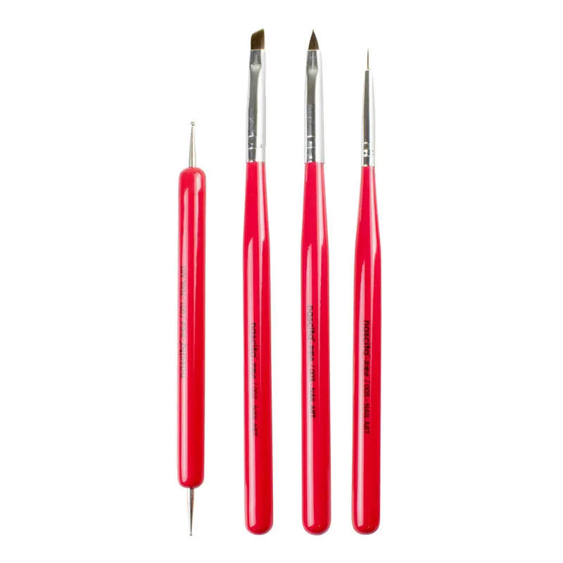 Nascita Nail Art 4lü Tırnak Süsleme Fırça Seti